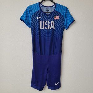 NEW Nike Elite Pro USA Olympics Track Field Singlet Speed Suit 898154-XXX Size M